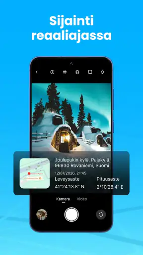 GPS-Karttakamera: Paikannin screenshot