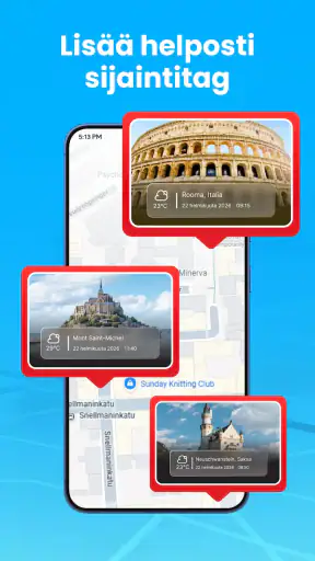 GPS-Karttakamera: Paikannin screenshot
