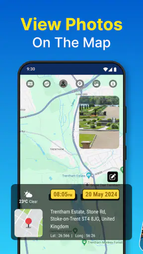 GPS Photo: With Location & Map screenshot