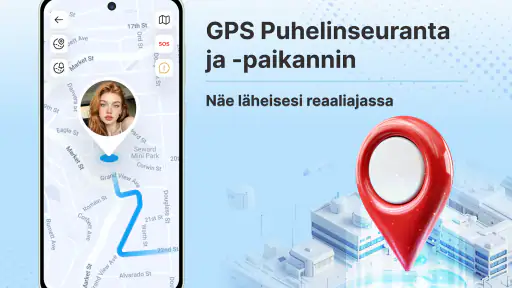 GPS-Puhelinpaikannin screenshot
