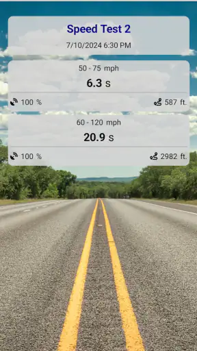 GPS Race Timer screenshot