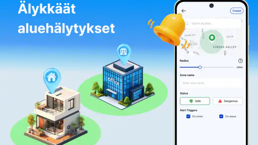 GPS-seurain: Sijainnin jako screenshot