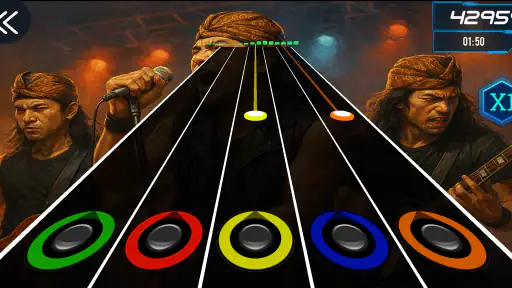 Guitar Indonesia Hero screenshot