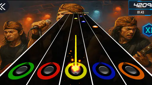 Guitar Indonesia Hero screenshot