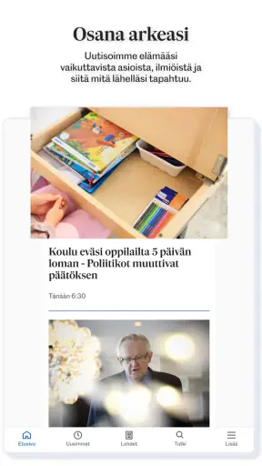 Hämeen Sanomat screenshot