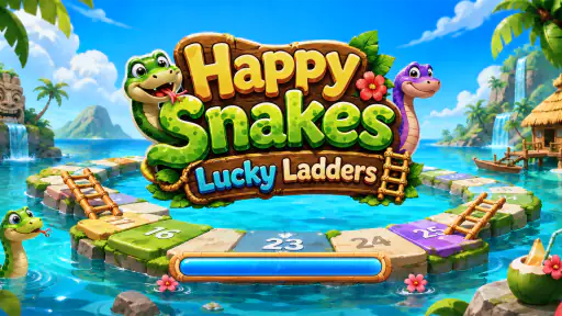 Happy Snakes: Lucky Ladders screenshot