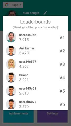 Hearts screenshot