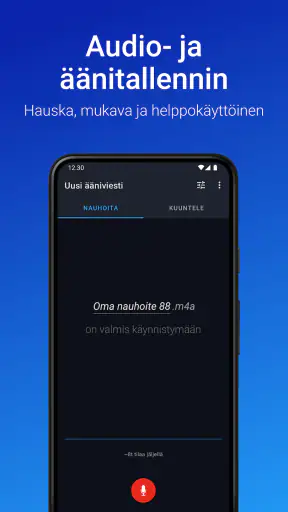 Helppo äänentallentaja screenshot