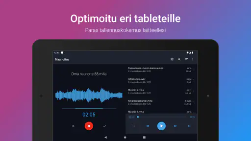 Helppo äänentallentaja screenshot