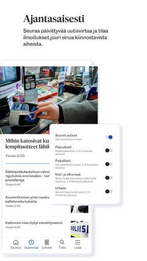 Helsingin Uutiset screenshot