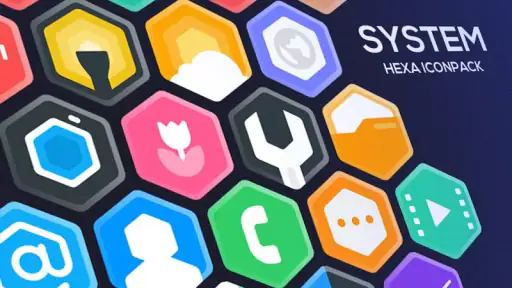 Hexa Icon Pack : Hexagonal screenshot