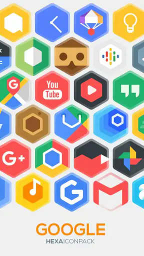 Hexa Icon Pack : Hexagonal screenshot