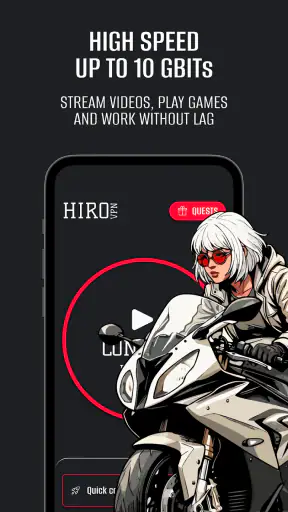 HiroVPN: super-fast VPN screenshot