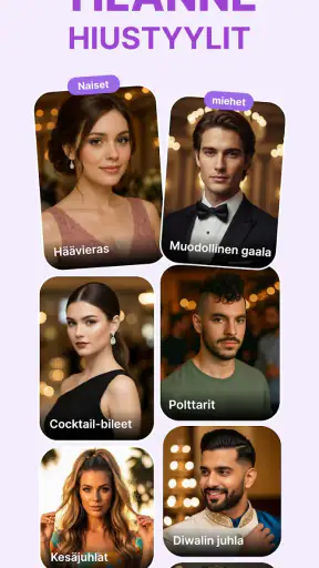Hiukset & Parta: Tyyli ja Väri screenshot