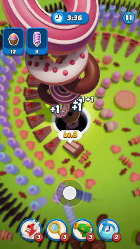 Hole Express: Black Hole Game screenshot