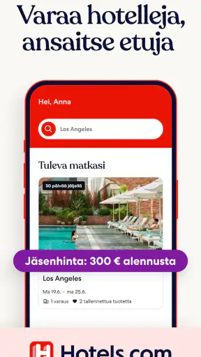 Hotels.com: Hotellivaraukset screenshot
