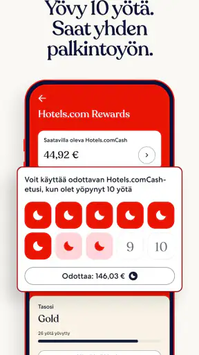 Hotels.com: Hotellivaraukset screenshot