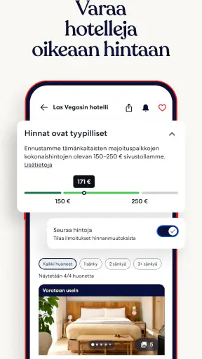 Hotels.com: Hotellivaraukset screenshot