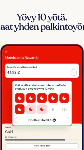 Hotels.com: Hotellivaraukset screenshot