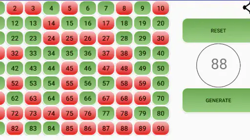 HousieTambola Number Generator screenshot