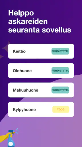Housy: Siivoussuunnitelma screenshot