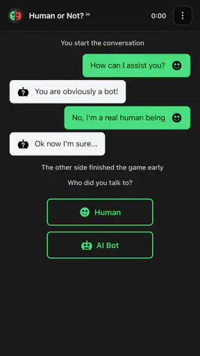 Human or Not? screenshot