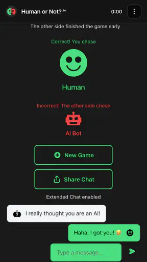 Human or Not? screenshot