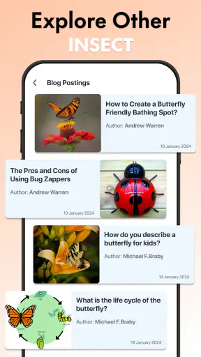 hyönteisten tunniste: bug id screenshot
