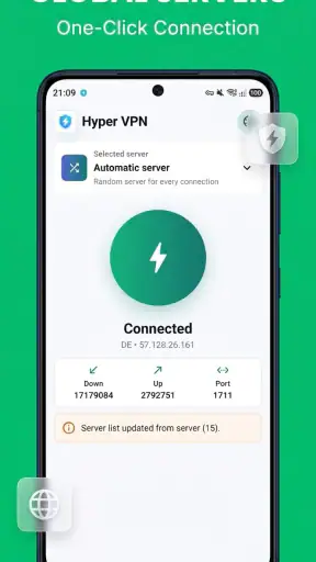 Hyper VPN فیلتر شکن قوی پرسرعت screenshot