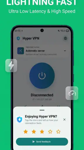Hyper VPN فیلتر شکن قوی پرسرعت screenshot