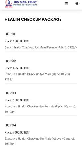 Ibn Sina Doctor Appointment screenshot