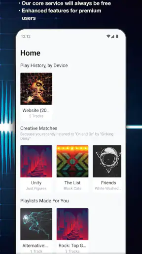 iBroadcast screenshot