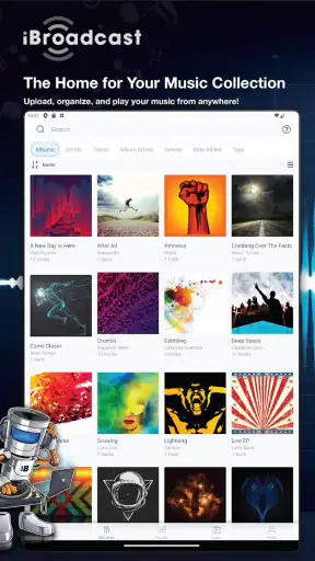 iBroadcast screenshot