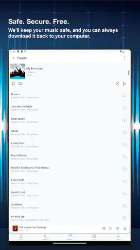 iBroadcast screenshot