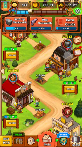 Idle Frontier: Tap Town Tycoon screenshot