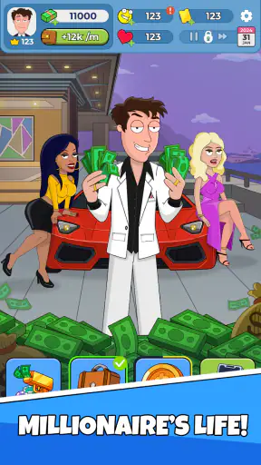 Idle Guy: Life Simulator games screenshot