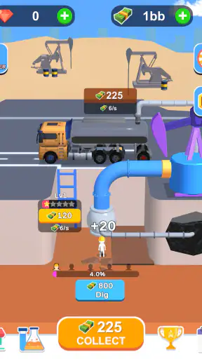 Idle Oil Well screenshot