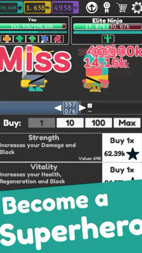 Idle Superpowers screenshot