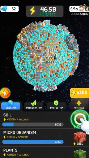 Idle World - Build The Planet screenshot