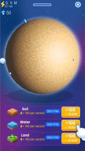 Idle World - Build The Planet screenshot