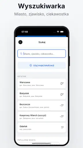 IMGW Meteo screenshot