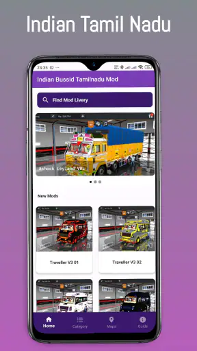 Indian Bussid Mod Tamilnadu screenshot