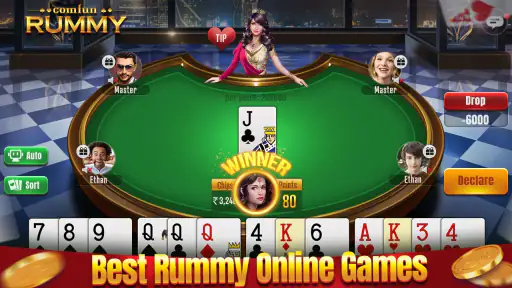 Indian Rummy Comfun Online screenshot
