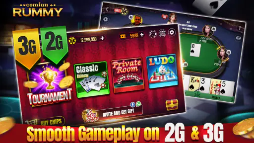 Indian Rummy Comfun Online screenshot