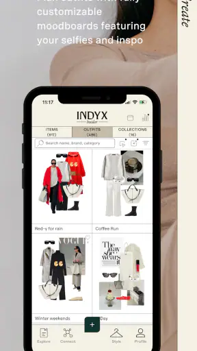 Indyx: Wardrobe & Outfit App screenshot