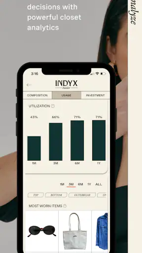 Indyx: Wardrobe & Outfit App screenshot