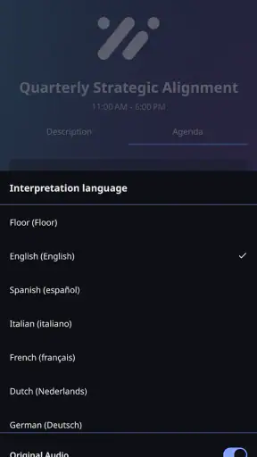 Interactio screenshot