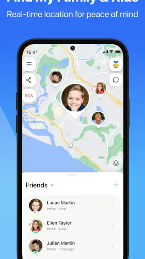 iSharing: GPS Location Tracker screenshot