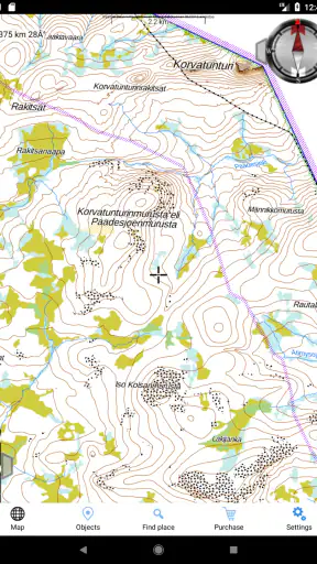 Jahtikartta - GPS maastokartta screenshot