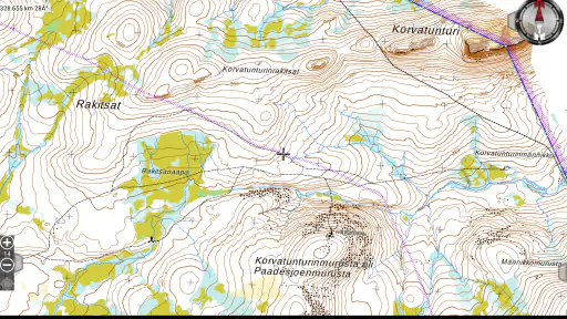 Jahtikartta - GPS maastokartta screenshot
